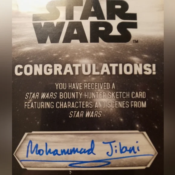 Star Wars Greedo Sketch Card - Picture 13 of 16